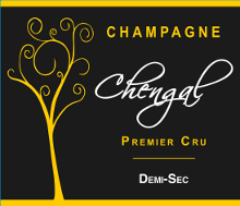 Etiquette de la cuvée Demi-Sec
